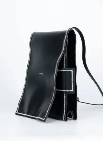 2-in-1 Convertible Leather Mini Backpack