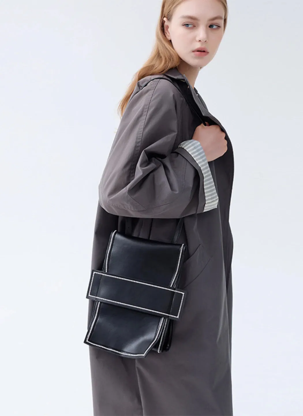 2-in-1 Convertible Leather Mini Backpack