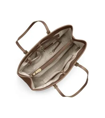 Jet Set Saffiano Leather Tote Bag