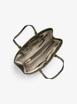 Jet Set Saffiano Leather Tote Bag