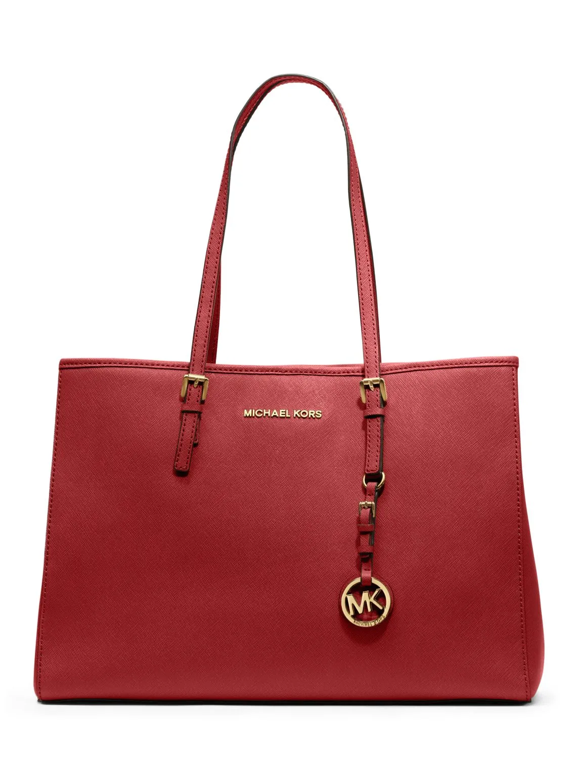 Jet Set Saffiano Leather Tote Bag