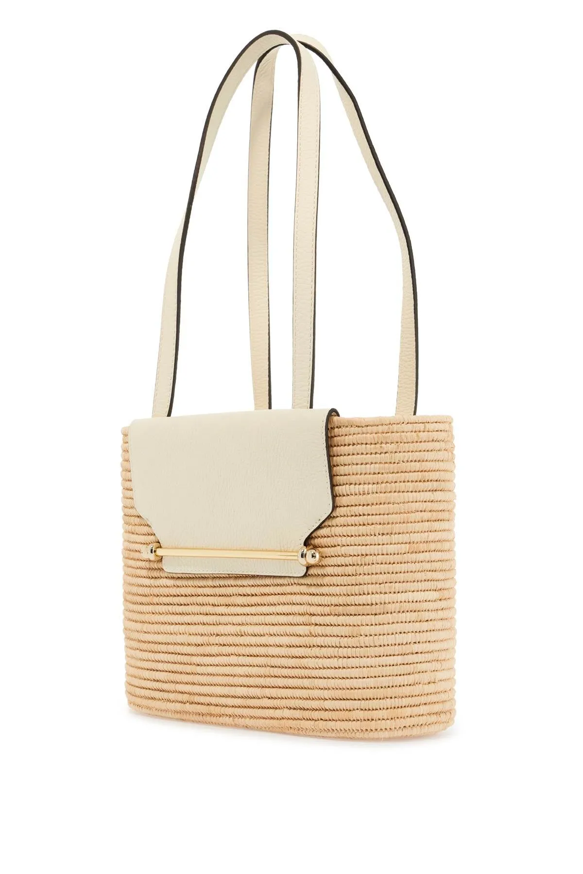 Large Raffia Basket Bag