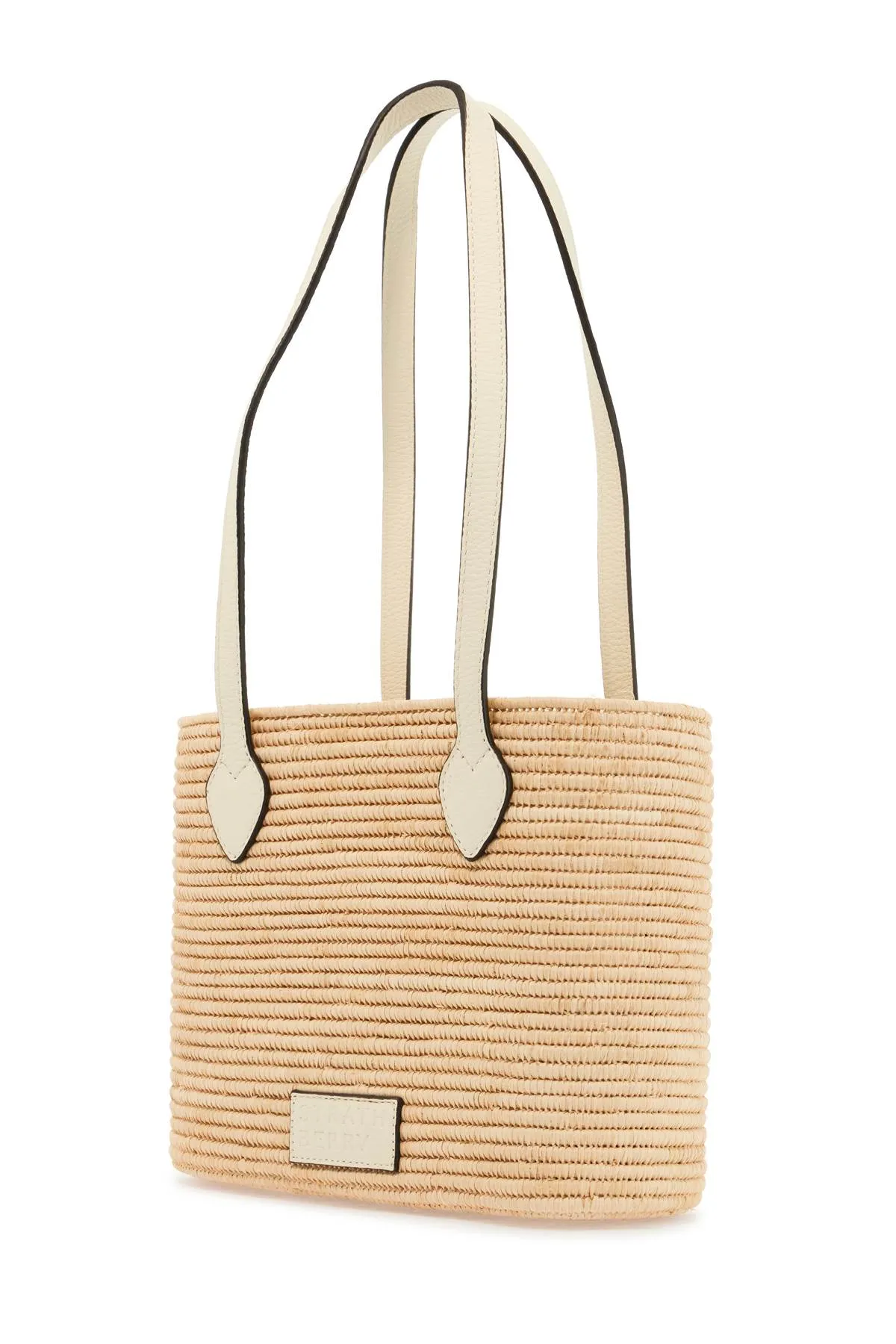 Large Raffia Basket Bag