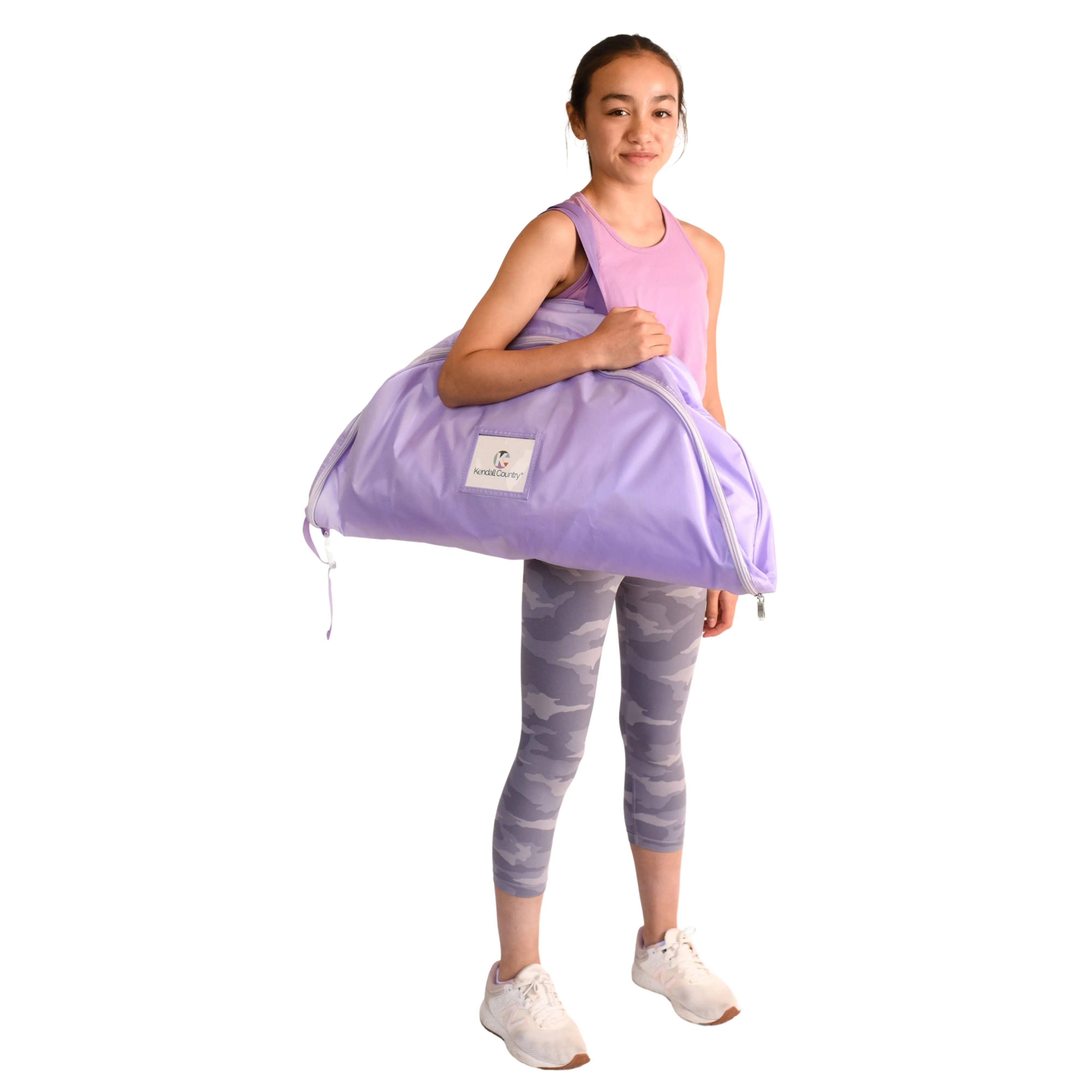 Small Pancake Tutu Garment Bag - Lilac Purple, 30"