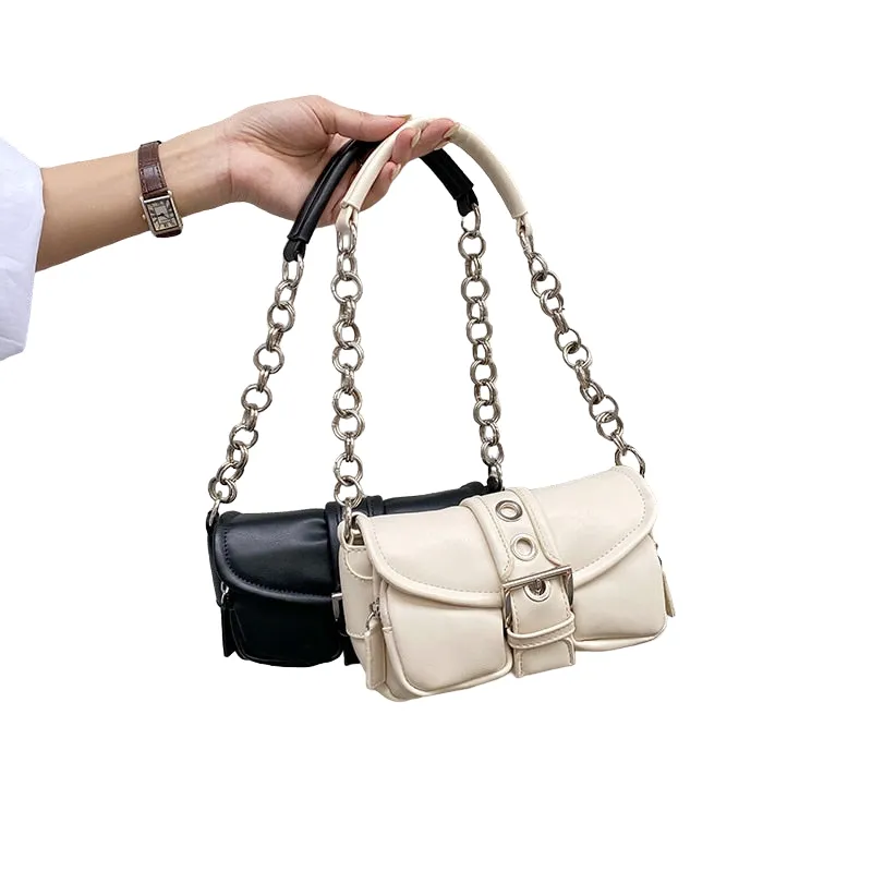 Sohiwoo Aesthetic Chain Small Shoulder Bag