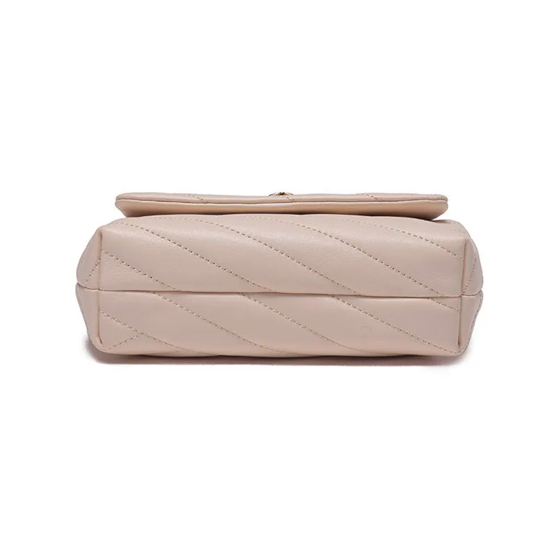TORY BURCH KIRA CHEVRON SMALL CONVERTIBLE SHOULDER BAG