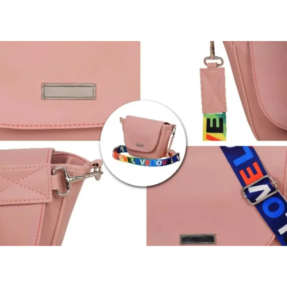 Women Peach Sling Bag